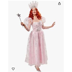 Rubie's womens Wizard of Oz Glinda Costume Dress and Tiara
